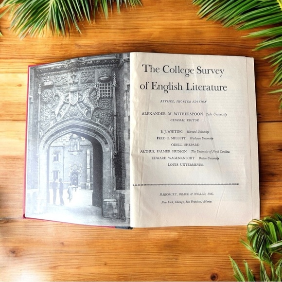 VINTAGE The College Survey of English Literature - Revised Shorter Edition - Picture 6 of 14